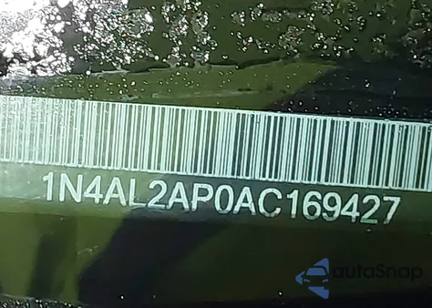 2010 Nissan Altima 2.5 S из США, поврежденный, VIN 1N4AL2AP0AC169427